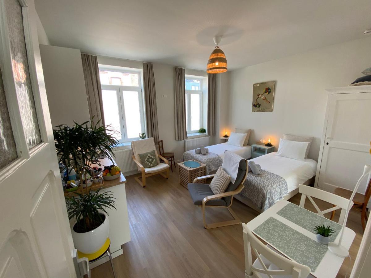 Logies-M Comfort Studios Inc Bikes B&B Ostende Exteriér fotografie