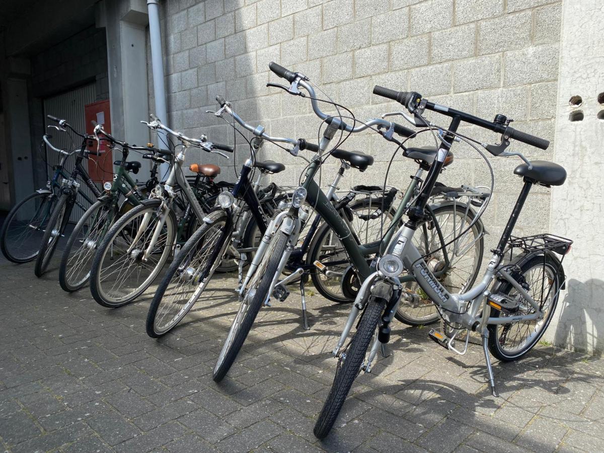 Logies-M Comfort Studios Inc Bikes B&B Ostende Exteriér fotografie