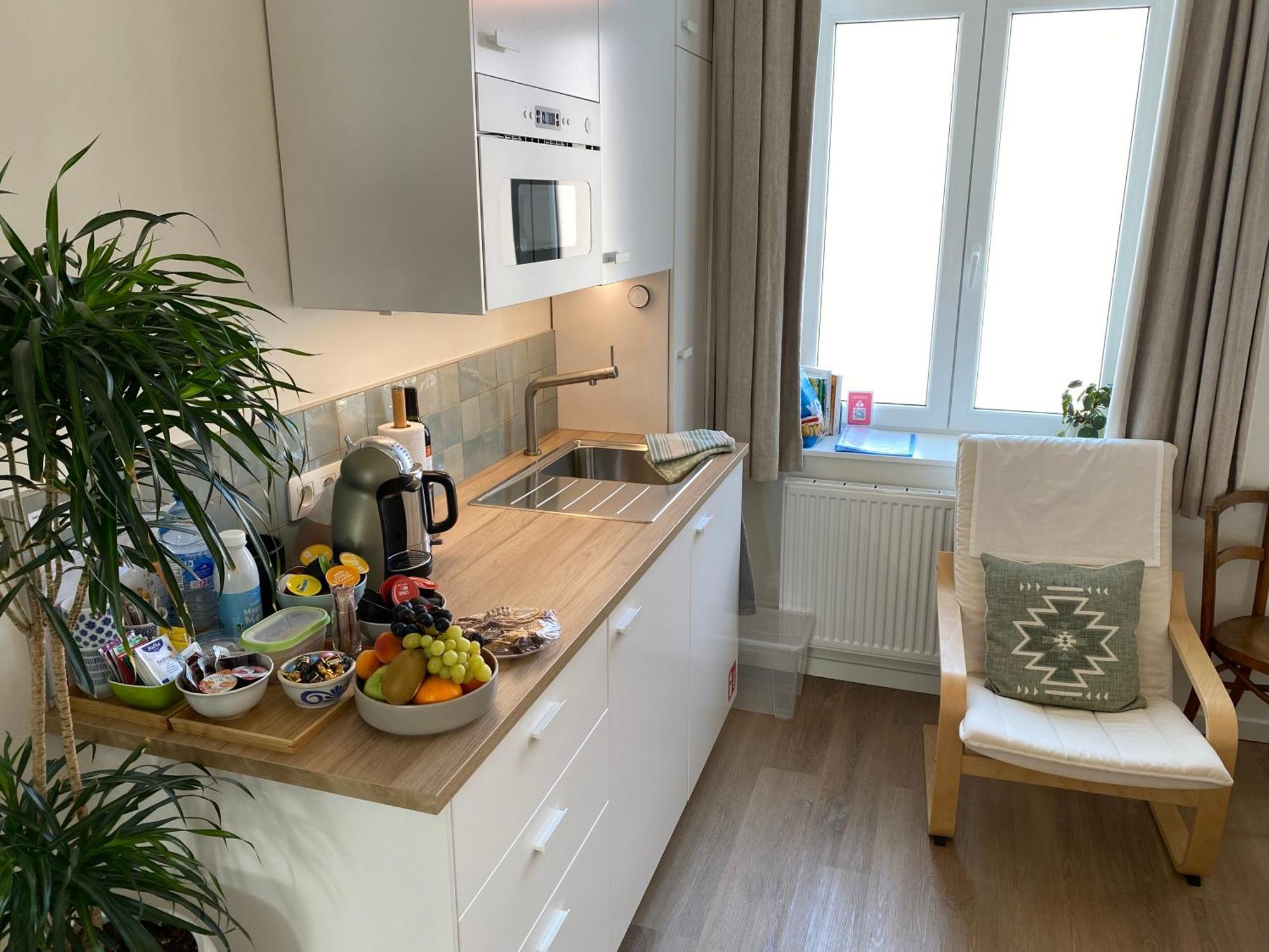 Logies-M Comfort Studios Inc Bikes B&B Ostende Exteriér fotografie